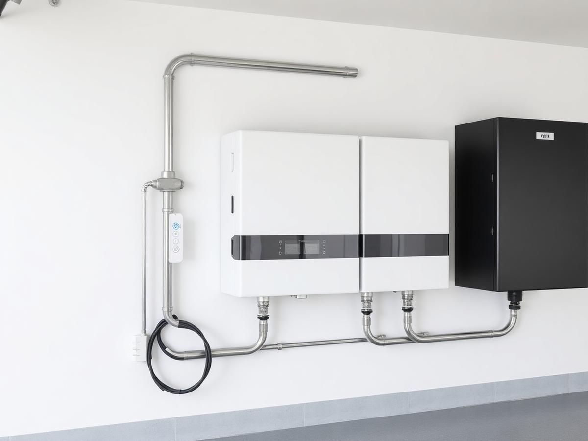 Home battery storage system installed by SEBSS